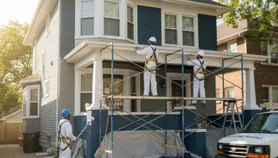 Chicago, IL painting contractor for interior and exterior house painting services