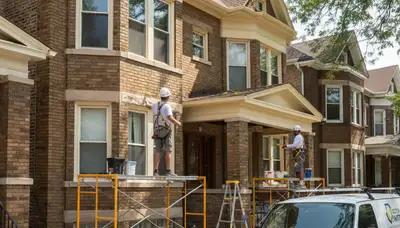 Chicago, IL painting contractors delivering professional interior and exterior house painting services