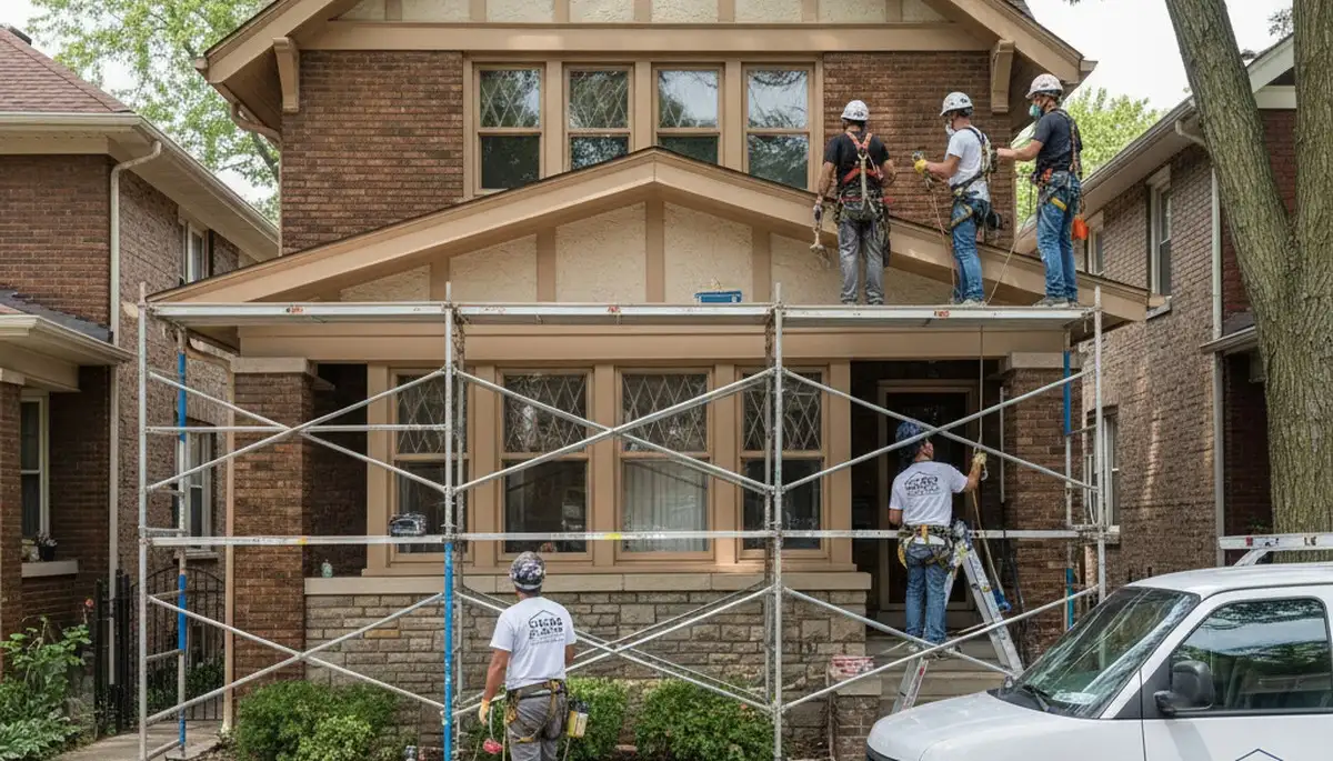 Chicago, IL painting contractors for interior and exterior house painting services
