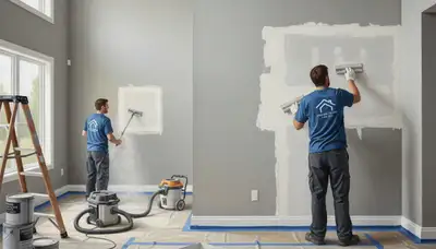 Chicago, IL drywall repair by Chicago Paint Pros for cracks, holes, and water-damaged walls