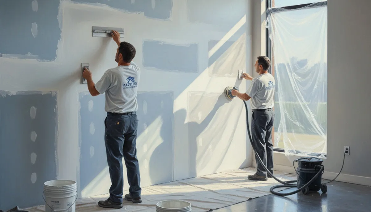 Chicago, IL drywall repair for cracks, holes, and water damage by Chicago Paint Pros