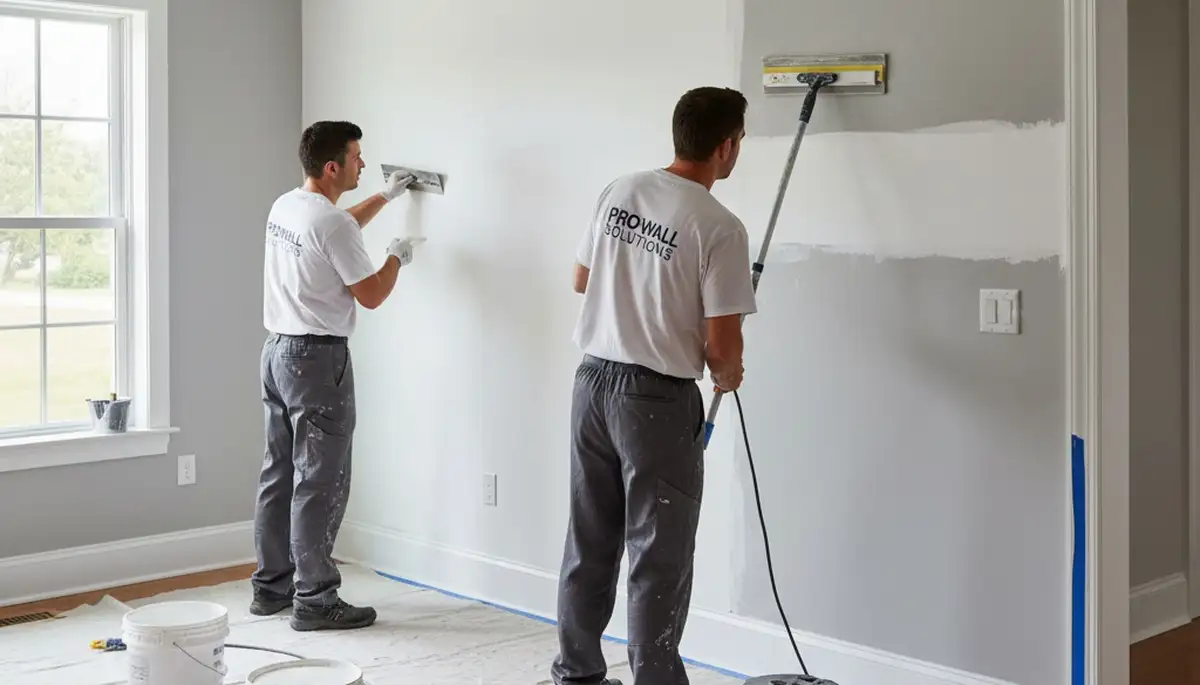 Chicago drywall repair for cracks, holes, and water damage by Chicago Paint Pros