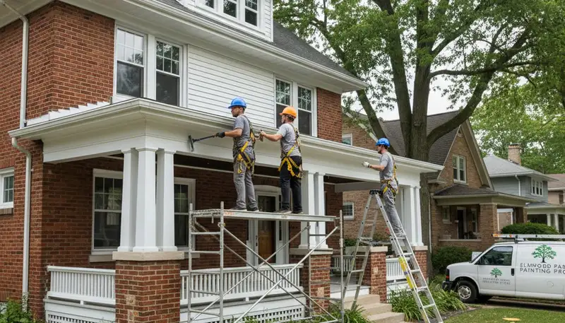 Chicago, IL painting contractor providing professional interior and exterior painting services