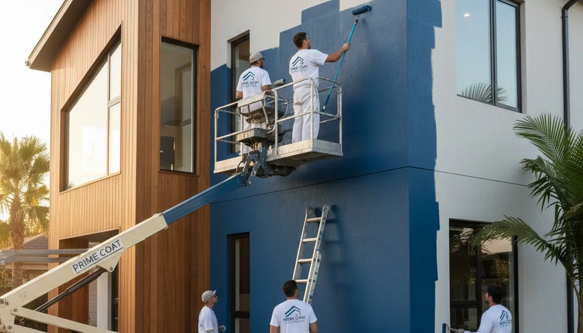Chicago, IL exterior house painting by Chicago Paint Pros on a weather-resistant home exterior