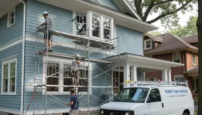Chicago, IL painting contractor providing professional interior and exterior painting services