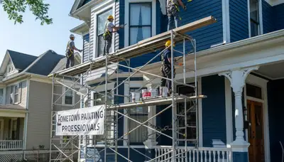 Professional painters serving Chicago, IL with residential and commercial interior and exterior painting services