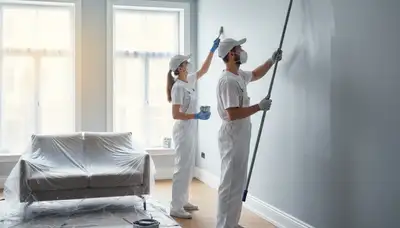 Chicago interior house painting service by Chicago Paint Pros in Chicago, IL