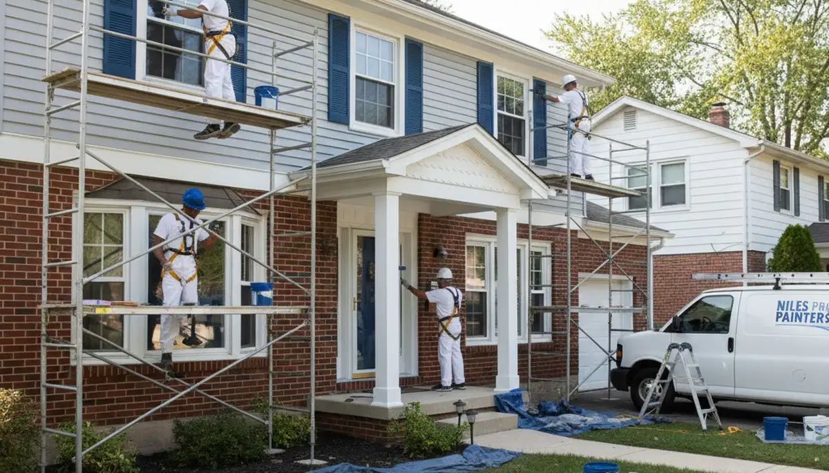 Chicago, IL painting contractor providing professional interior and exterior house painting services