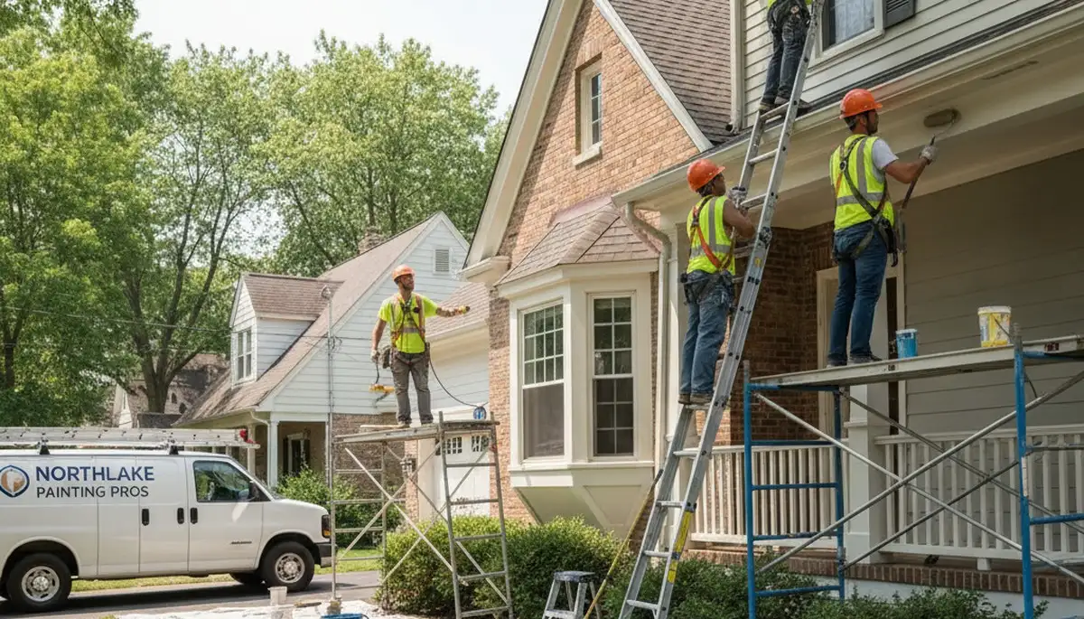 Chicago, IL painting company providing professional interior and exterior house painting services