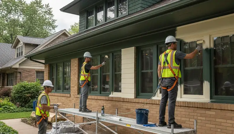 Chicago, IL painting professionals delivering residential and commercial interior and exterior painting services