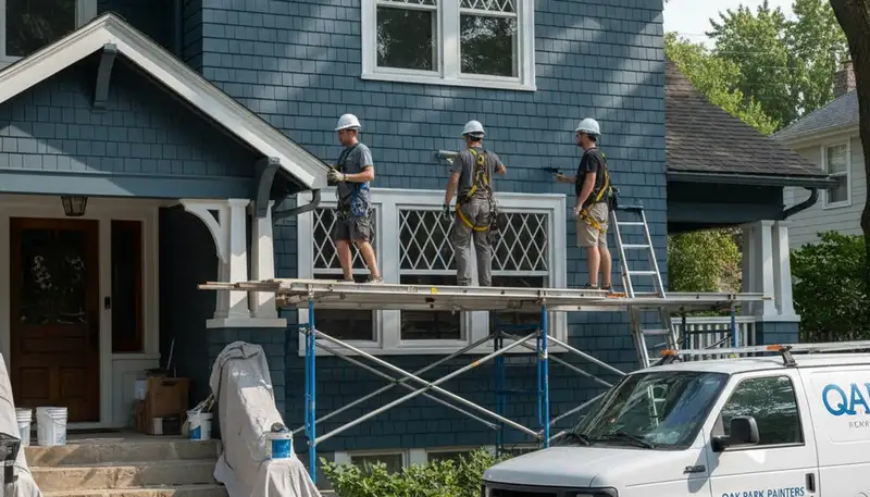 Chicago, IL painting contractor providing professional interior and exterior painting services