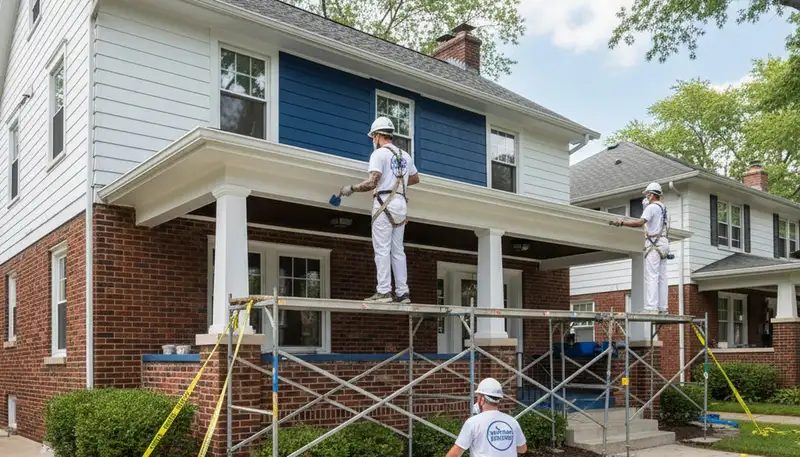 Chicago, IL painting contractors providing professional interior and exterior painting services