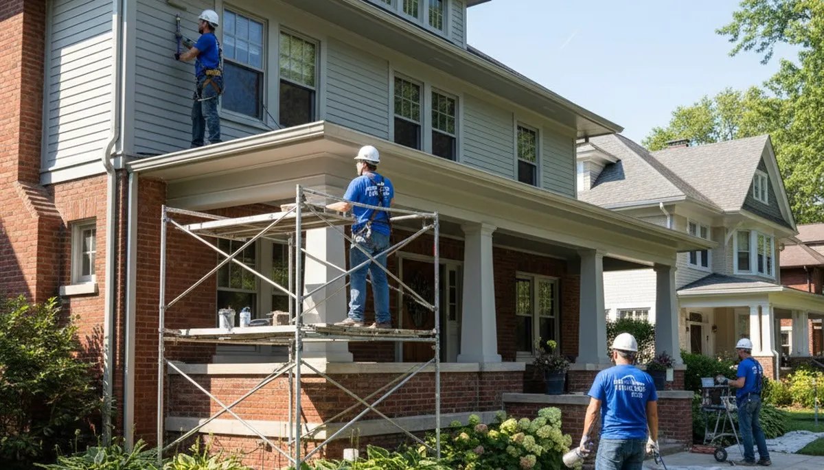 Chicago, IL painting contractor providing professional interior and exterior painting services