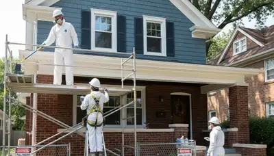 Chicago, IL painting contractor for interior and exterior house painting services