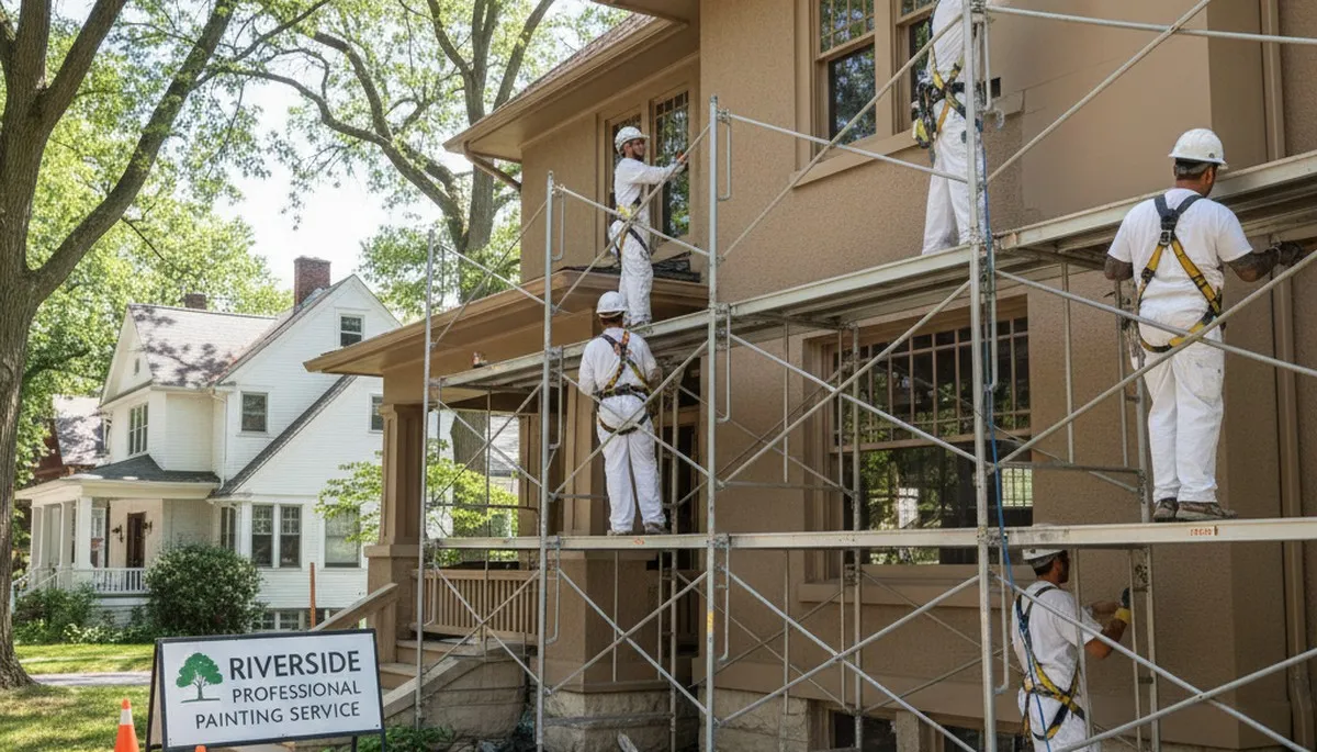 Chicago, IL painting contractor serving homes and businesses with professional interior and exterior painting