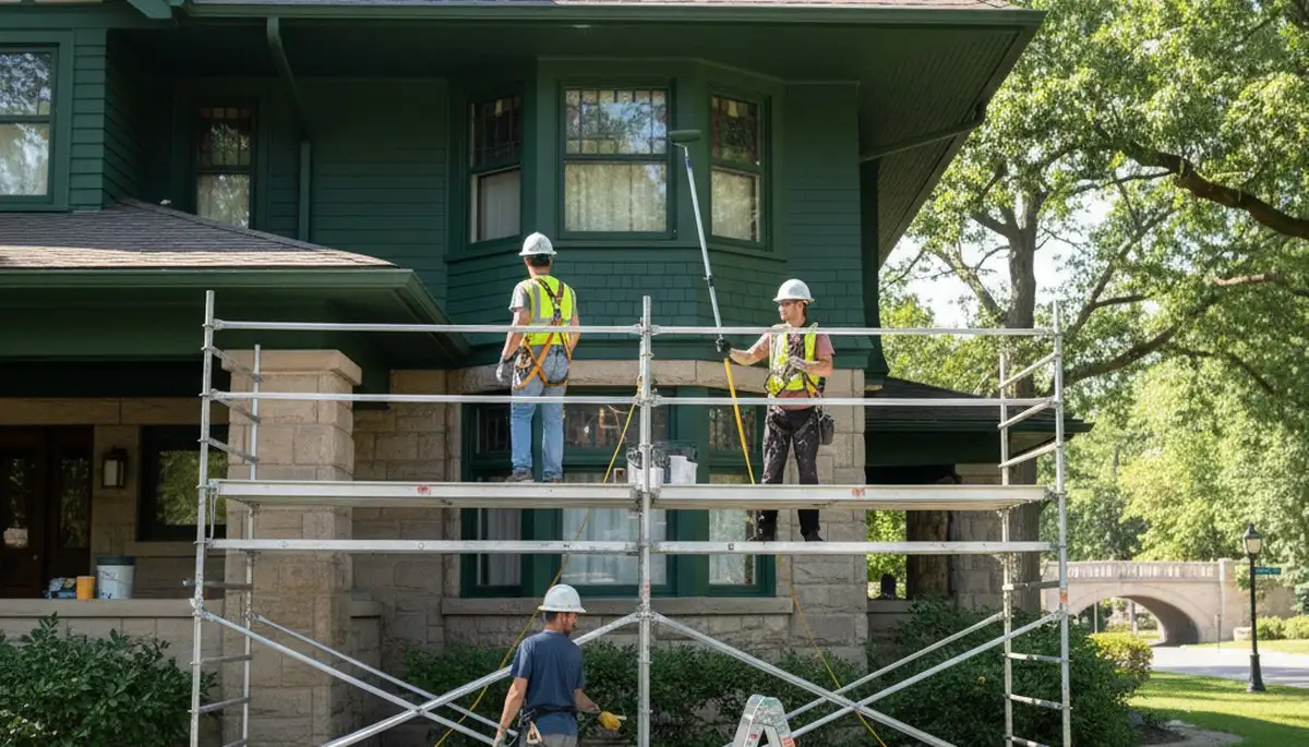 Chicago, IL painting company serving homes and businesses with professional interior and exterior painting services