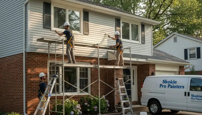Professional Chicago, IL painters providing interior and exterior painting services